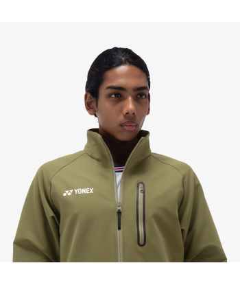 Yonex Men's Warm-Up Jacket 50148 (Light Olive) 2024