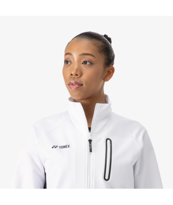 Yonex Women's Warm-Up Jacket 57083 (White) Jusqu'à 80% De Réduction