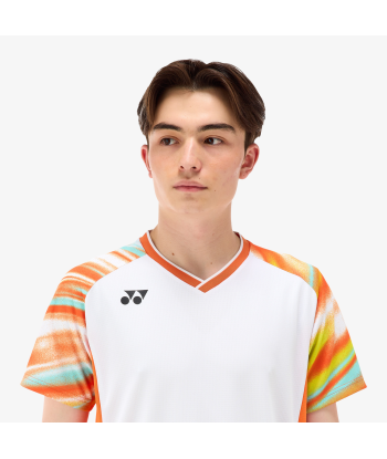 Yonex Men's Game Shirts 10577 (White) est présent 