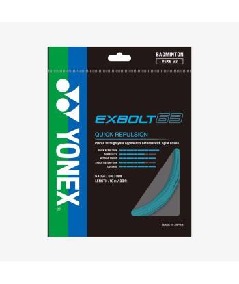 Yonex Exbolt 63 200m Badminton String (Mint) outlet