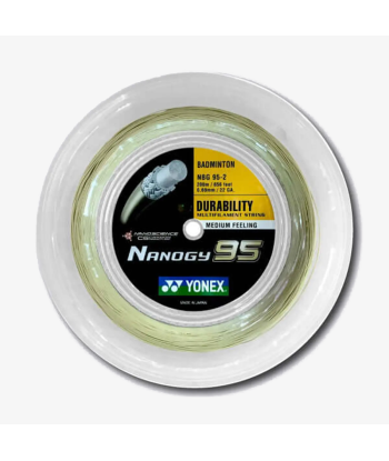 Yonex Nanogy 95 200m Badminton String (Cosmic Gold) les ligaments