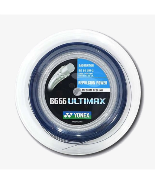 Yonex BG 66 Ultimax 200m Badminton String (Pearl Navy) 50-70% off 