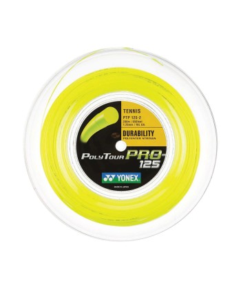 Yonex Polytour Pro 115 / 18 200m Tennis String Reel (Yellow) Comment ça marche