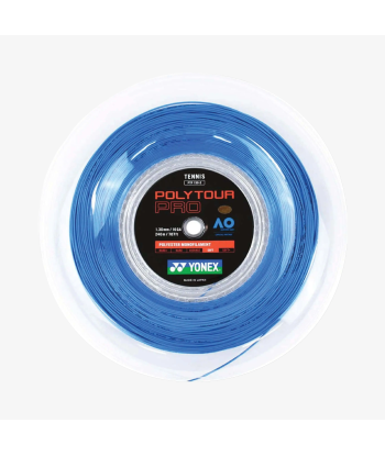 Yonex Polytour Pro 130 / 16 200m Tennis String Reel (Blue) 50-70% off 