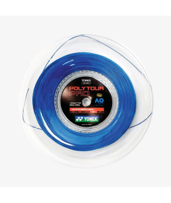 Yonex Polytour Pro 120 / 17 200m Tennis String Reel (Blue) Le MVP de beaucoup