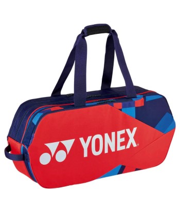 Yonex BAG92231WSC (Scarlet) 6pk Pro Tournament Badminton Tennis Racket Bag la colonne vertébrale