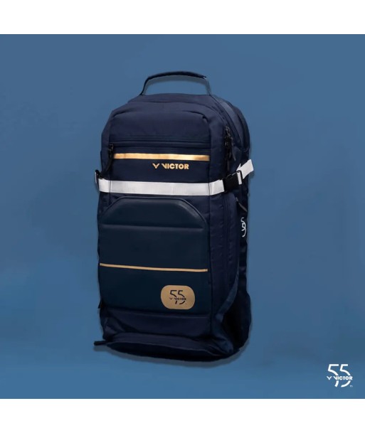 Victor 55th Anniversary Edition BR9012 Badminton Tennis Racket Backpack (Navy) de technologie