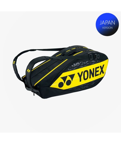 Yonex Badminton Tennis Racket 6pk Bag BAG92202R (Lightning Yellow) en ligne