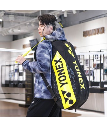 Yonex Badminton Tennis Racket 6pk Bag BAG92202R (Lightning Yellow) en ligne