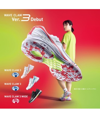 Mizuno Wave Claw 3 (White) Vous souhaitez 