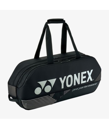 Yonex BAG92431WBK (Black) 6pk Pro Tournament Badminton Tennis Racket Bag pas chere