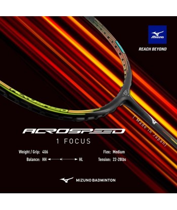 Mizuno Acrospeed 1 Focus (Black) livraison et retour toujours gratuits