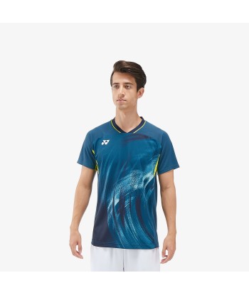 Yonex Men's Crew Neck Tournament Shirt 10568NSK (Night Sky) 50% de réduction en Octobre 2024