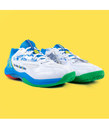 Victor x Crayon Shin Chan Badminton Shoes A39CS AF (White/Blue) pas chere