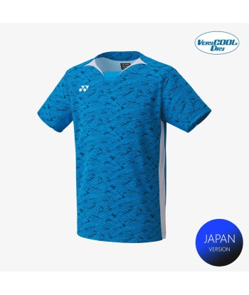 Yonex Men's Very Cool Dry Shirts 10613 (Blue) pas cher