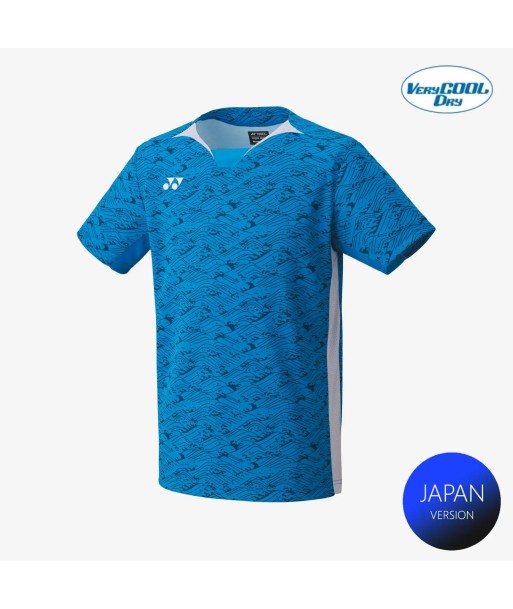 Yonex Men's Very Cool Dry Shirts 10613 (Blue) pas cher