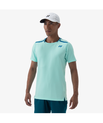 Yonex Men's Crew Neck Shirts 10559 (Cyan) de France