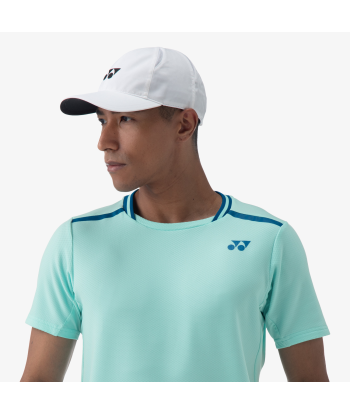 Yonex Men's Crew Neck Shirts 10559 (Cyan) de France