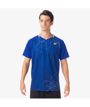 Yonex Men's Crew Neck Shirt 10602 (Midnight Navy) rembourrage situé sous