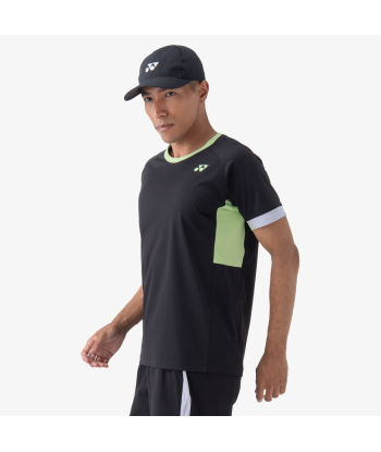 Yonex Men's Crew Neck Shirt 10563 (Black) acheter en ligne