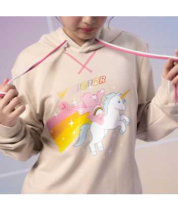 Victor x Care Bears Hoodie T-4505CBC V (Khaki) est présent 