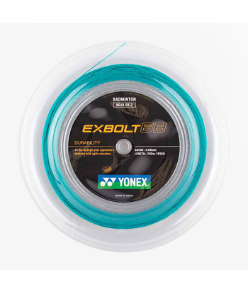 Yonex Exbolt 68 200m Badminton String (Turquoise) le des métaux précieux