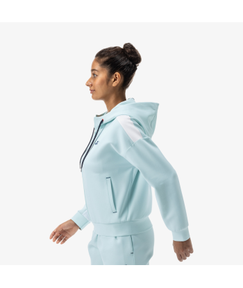 Yonex Women's Sweat Hoodie 57080 (Crystal Blue) est présent 