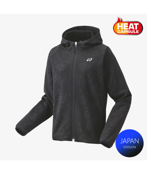 Yonex Women's Knitted Warm-Up Hoodie 58112 (Black) commande en ligne