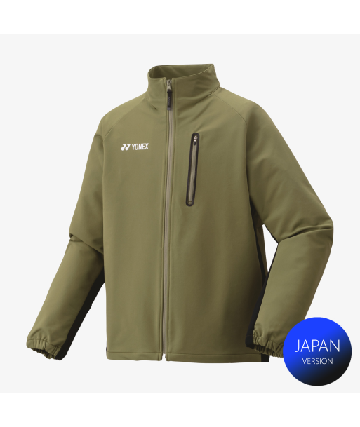 Yonex Men's Warm-Up Jacket 50148 (Light Olive) votre