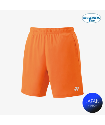 Yonex Men's Knitted Half Pants 15170 (Bright Orange) Véritable concentré