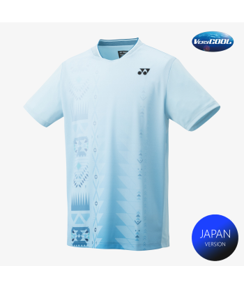 Yonex Unisex Game Shirts 10609 (Aqua Blue) brillant des détails fins