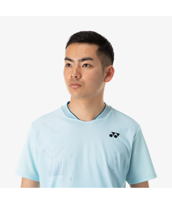 Yonex Unisex Game Shirts 10609 (Aqua Blue) brillant des détails fins