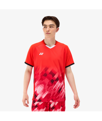 Yonex Men's Game Shirts 10581 (Flash Orange) chez Cornerstreet bien 