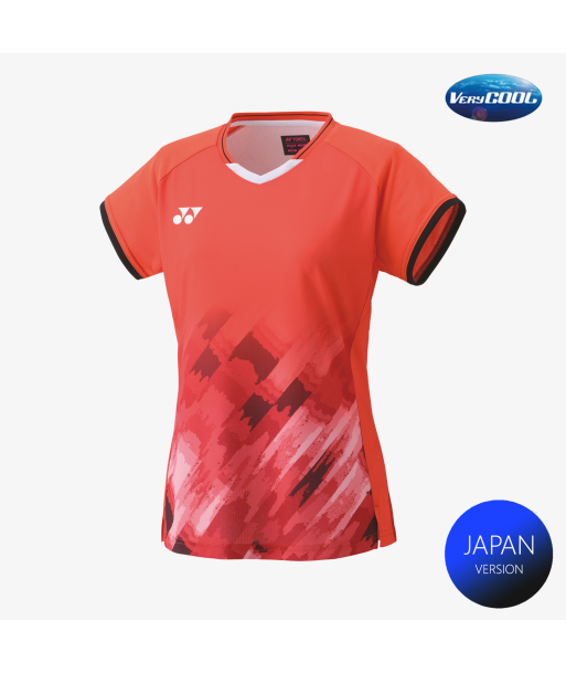 Yonex Women's Game Shirts 20783 (Flash Orange) de pas cher