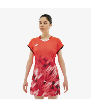 Yonex Women's Game Shirts 20783 (Flash Orange) de pas cher