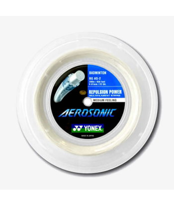 Yonex Aerosonic 200m Badminton String (White) commande en ligne