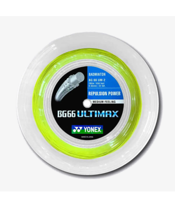 Yonex BG 66 Ultimax 200m Badminton String (Yellow) vous aussi creer 