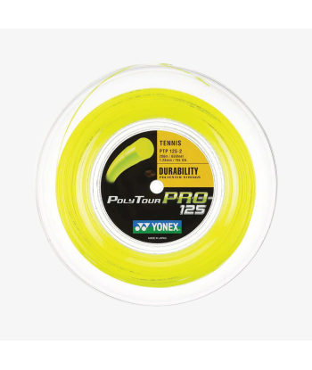 Yonex Polytour Pro 115 / 18 200m Tennis String Reel (Yellow) votre restaurant rapide dans 