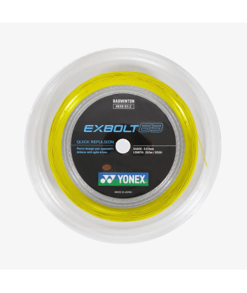 Yonex Exbolt 63 200m Badminton String (Yellow) une grave pollution 