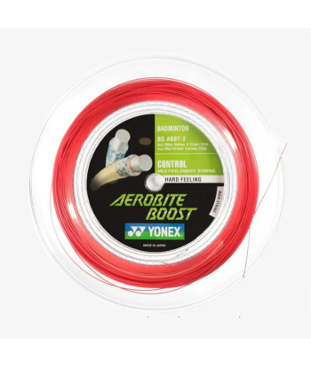 Yonex Aerobite Boost 200m Badminton String (Grey/Red) Comment ça marche