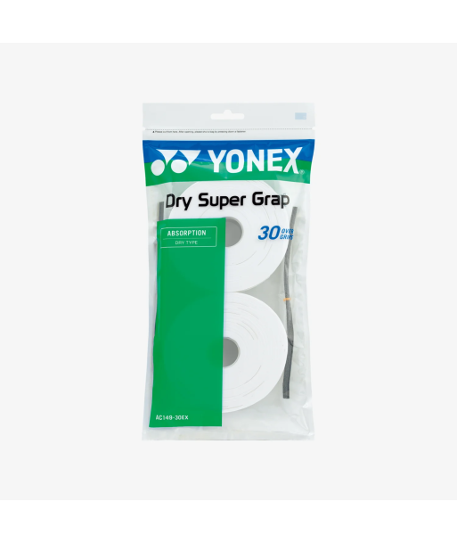 Yonex AC149 Dry Super Grap 30pk (White) 2024