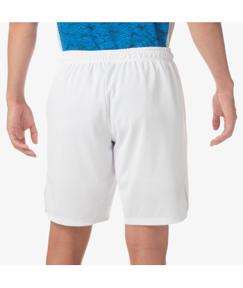 Yonex Men's Knit Shorts 15189 (White) en stock