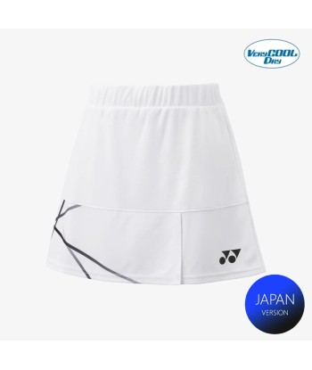 Yonex Women's Skirt 26127 (White) pas cher 