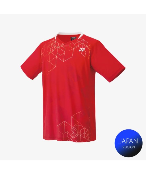 Yonex Men's Crew Neck Shirt 10602 (Sunset Red) acheter en ligne