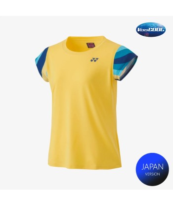 Yonex Women's Crew Neck Shirt 20754 (Soft Yellow) le concept de la Pate a emporter 